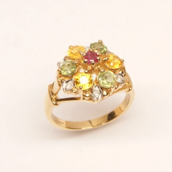 9ct Gold Sapphire Ring